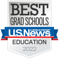 US News and World Report Ed Schools badge