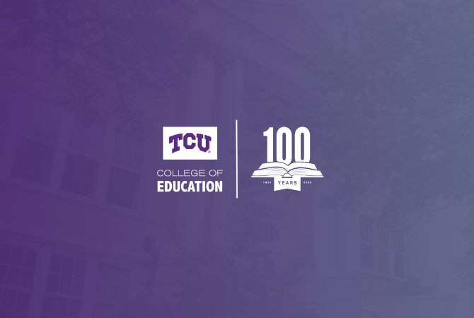 college of education centennial banner