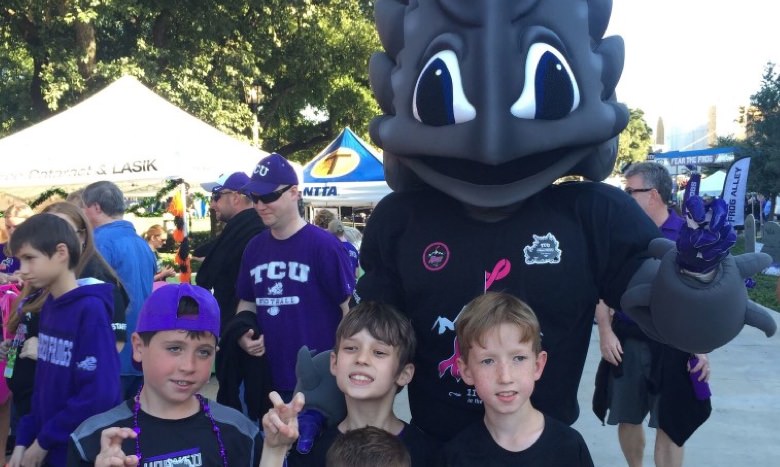 Students with SuperFrog