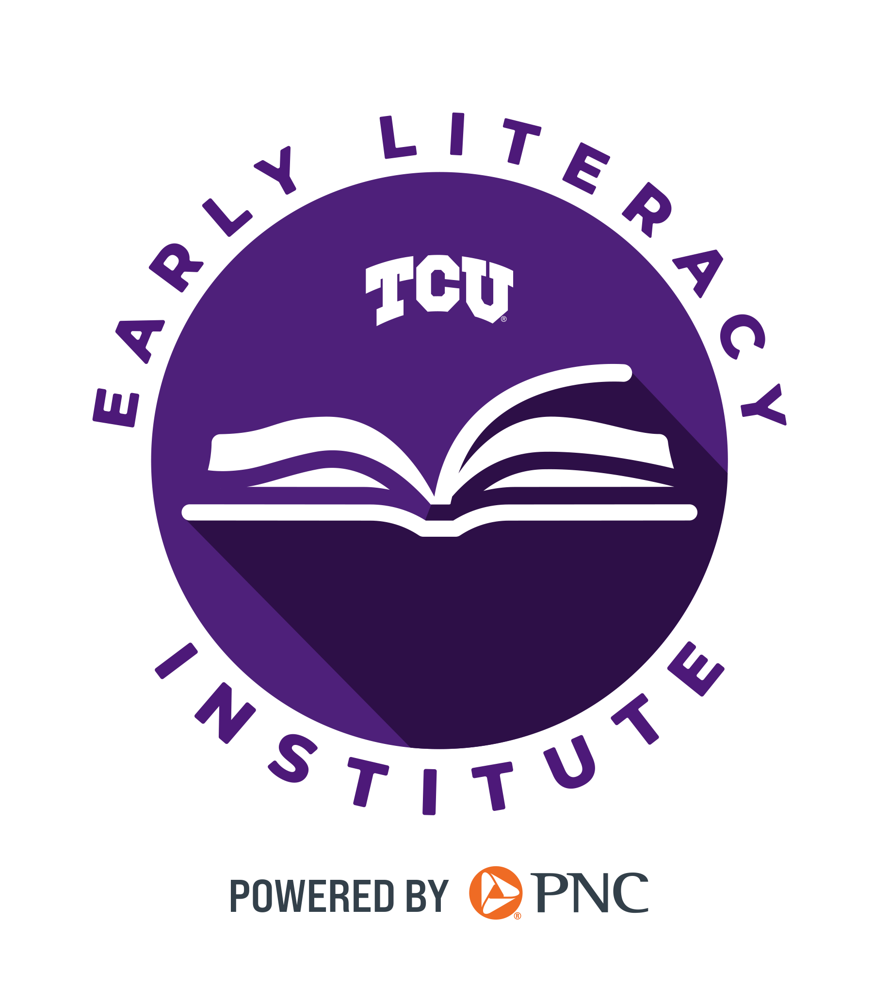 TCU Early Literacy Institute Powered by PNC Logo