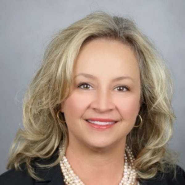 A headshot of Cathy Sewell