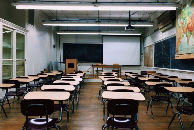 empty classroom