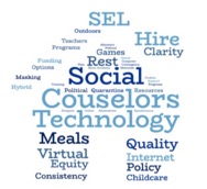 needs-assessment survey word cloud